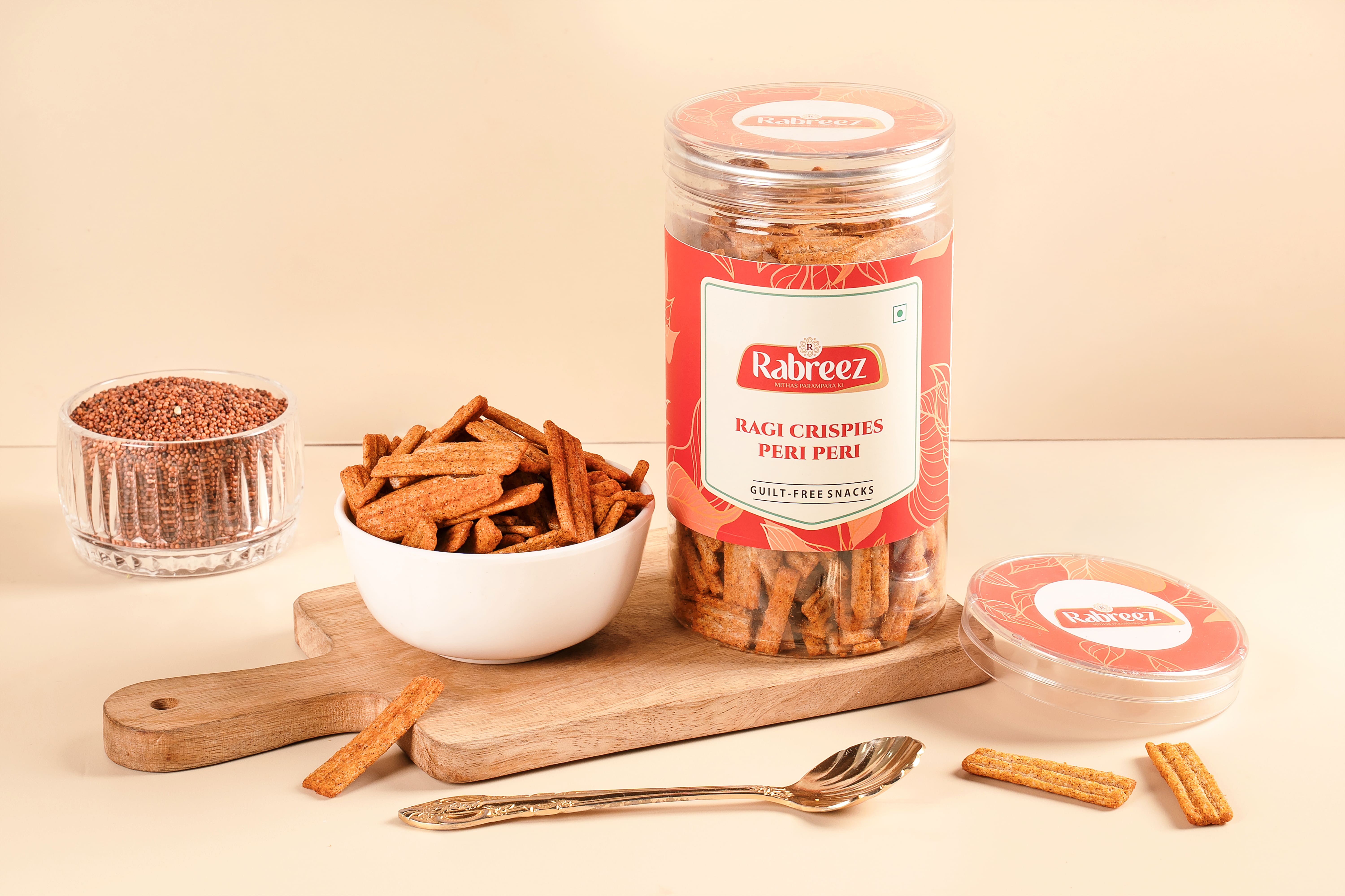 Ragi Crispies Peri Peri